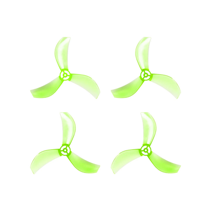 NewBeeDrone Azi (Tri-Blade) Micro Propellers 40mm - 1.0mm Shaft (4CCW+4CW)