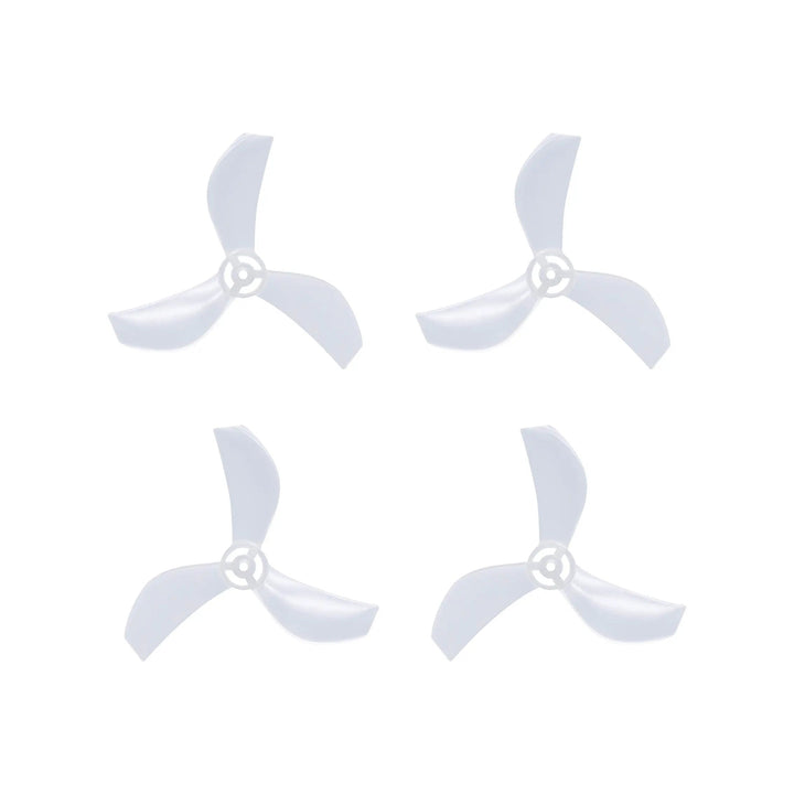 NewBeeDrone Azi 1212-3 / 1.2" Tri-Blade Micro/Whoop FPV Drone Props for 1mm Shaft (8 Pack) - Choose Color