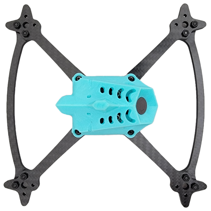 OpenRacer - 5" Frame w/ TurtleModeFPV Pod Canopy