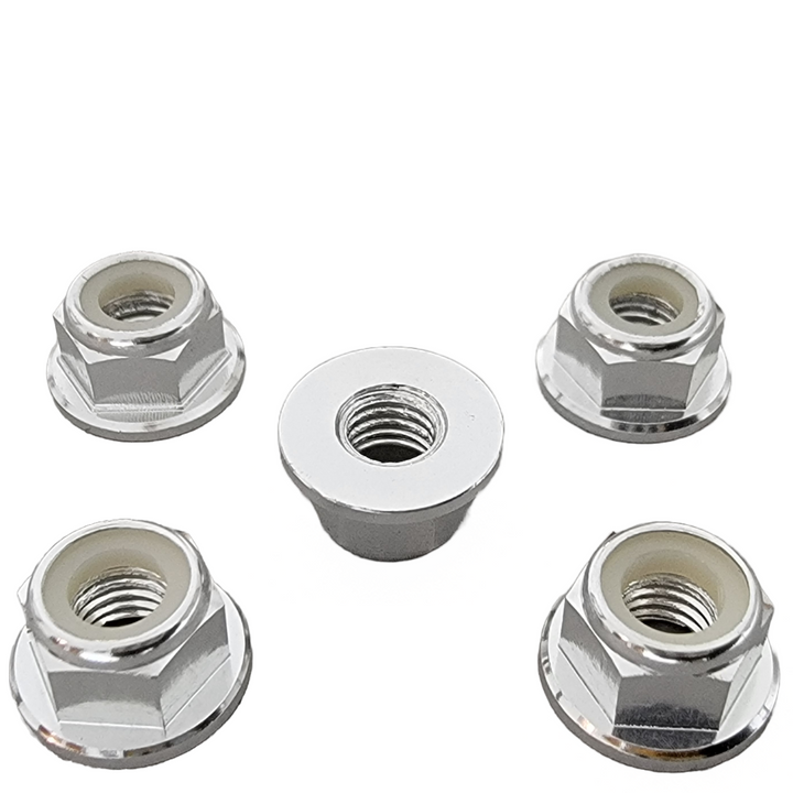 Tuercas de aluminio para hélice M5 (tamaño completo) (paquete de 5)