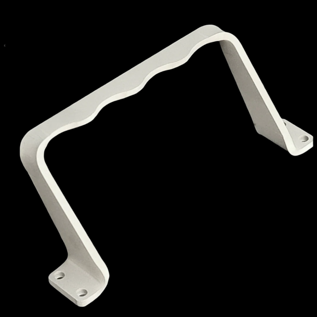 Manillar/soporte para radio Boxer de acero inoxidable