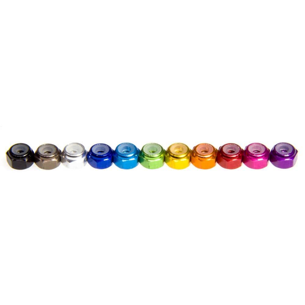 M3 Nylock Nut (4PCS) - Choose Your Color