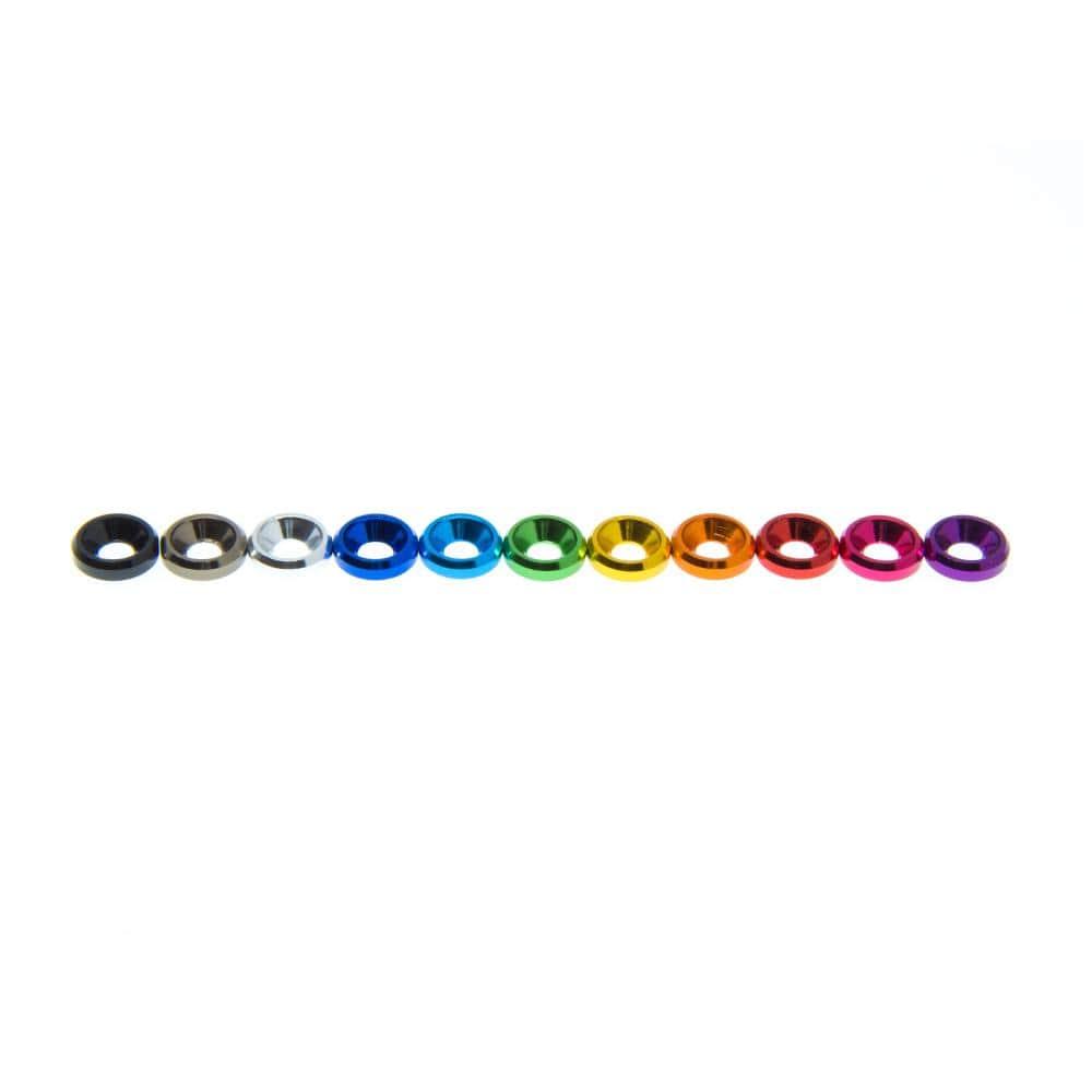M3 Countersunk Washer (10PCS) - Choose Your Color