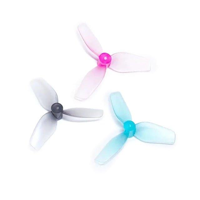 HQ Prop Ultralight 1209-3 / 1.2" 31mm Tri-Blade Micro / Whoop Props for 1mm Shaft (4 Pack) - Choose Color