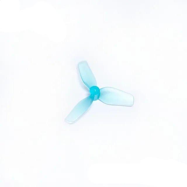 HQ Prop Ultralight 1209-3 / 1.2" 31mm Tri-Blade Micro / Whoop Props for 1mm Shaft (4 Pack) - Choose Color