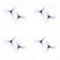 HQ Prop Ultralight 1209-3 / 1.2" 31mm Tri-Blade Micro / Whoop Props for 1mm Shaft (4 Pack) - Choose Color