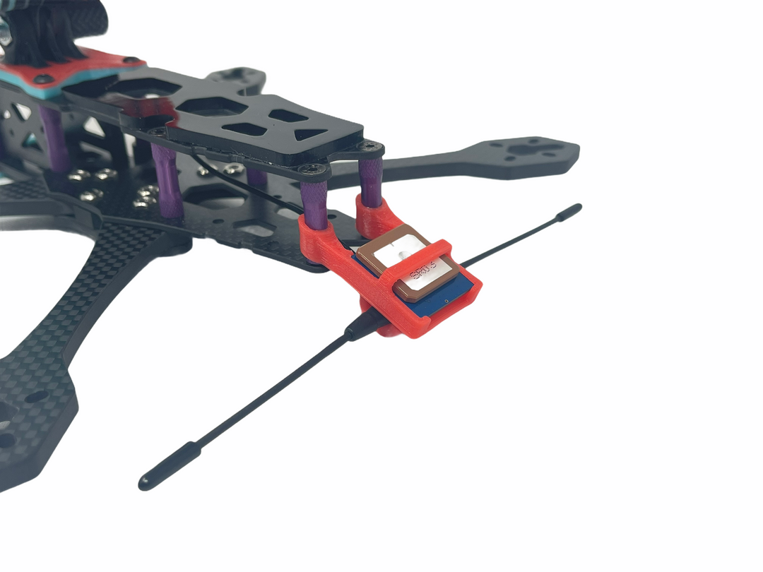 Soporte separador para módulo Foxeer M10Q 120 GPS 5883 con Immortal-T (solo impresión 3D)