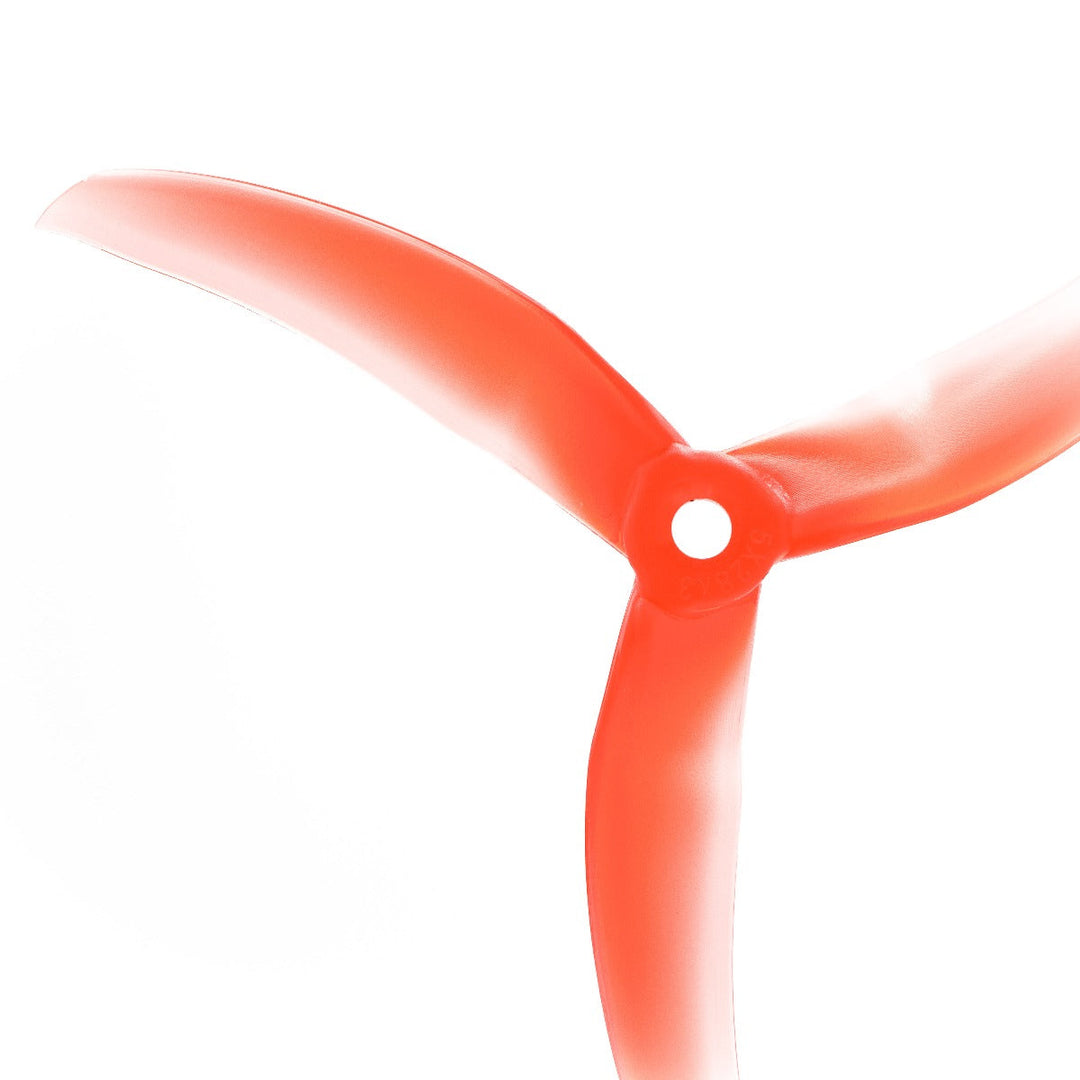 Hélices de repuesto para dron FPV de tres palas Emax Avan Scimitar 5028-3/5" (paquete de 4), color rojo