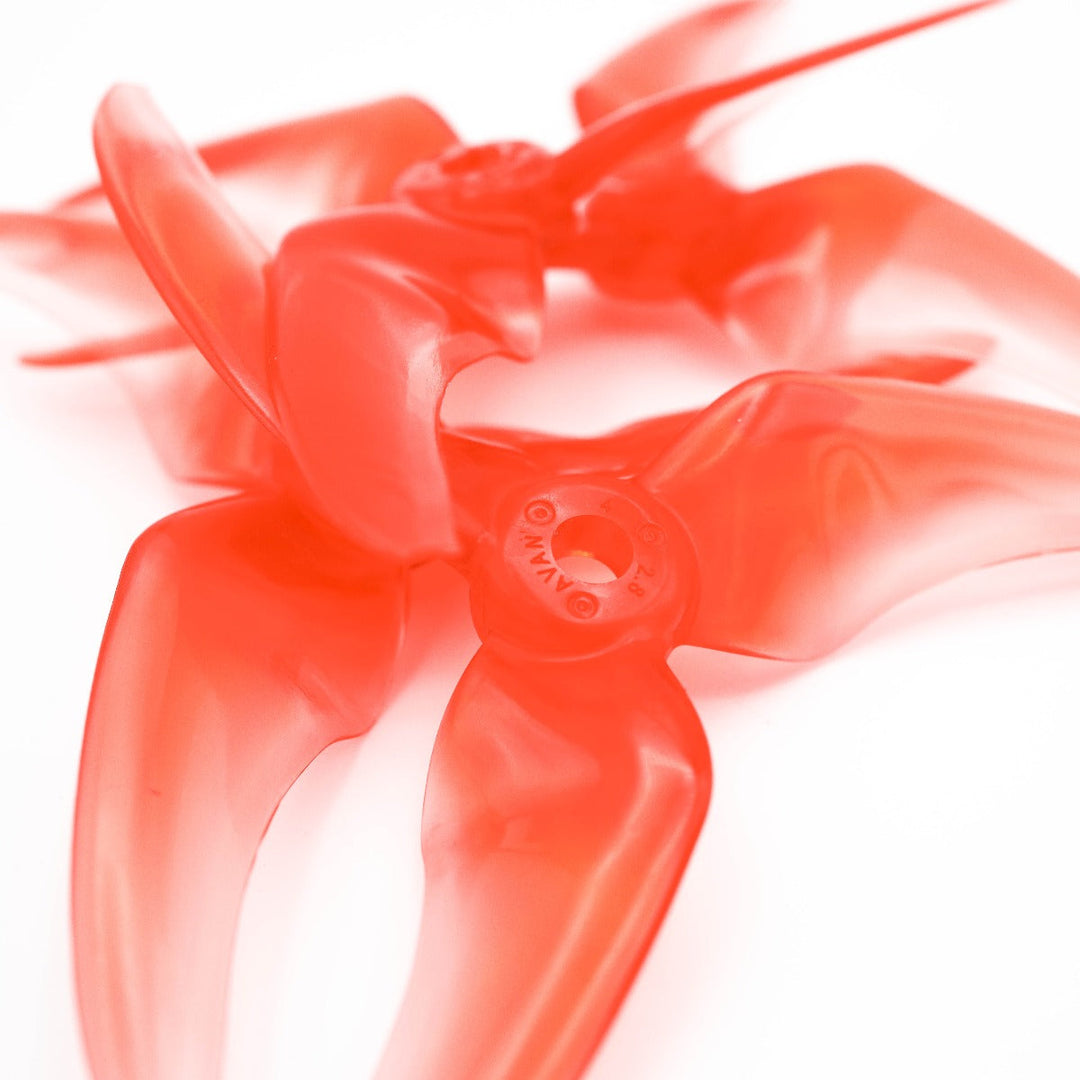 Hélices de repuesto para dron FPV de tres palas Emax Avan Scimitar 4028-3/4" (paquete de 4)