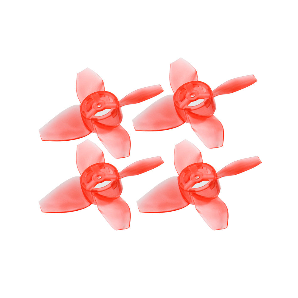 Hélices de repuesto Emax Avia Tinyhawk 3 - Rojo transparente