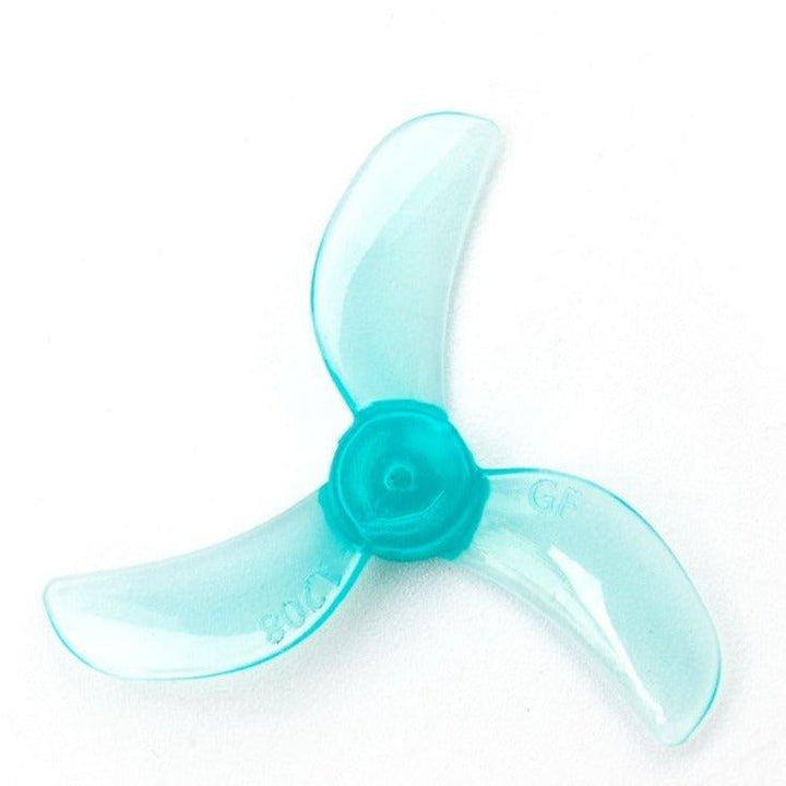 Gemfan 1208-3 31MM Tri-Blade (4CW+4CCW) - Choose Shaft Size / Color at WREKD Co.
