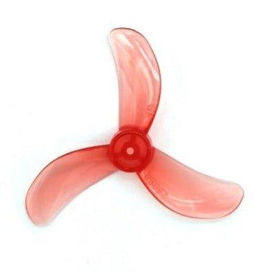 Gemfan 1208-3 31MM Tri-Blade (4CW+4CCW) - Choose Shaft Size / Color at WREKD Co.