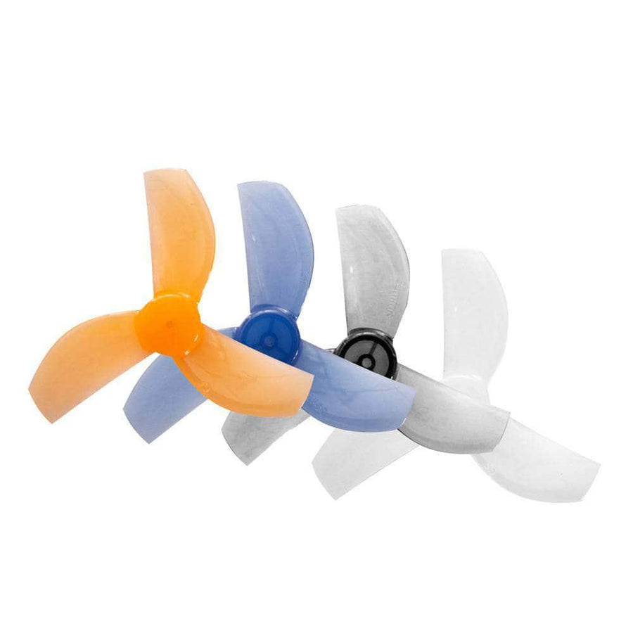 Gemfan 35mm-3 Tri-Blade Micro/Whoop Prop (4CCW+4CW) w/ 1mm shaft - Choose Color at WREKD Co.