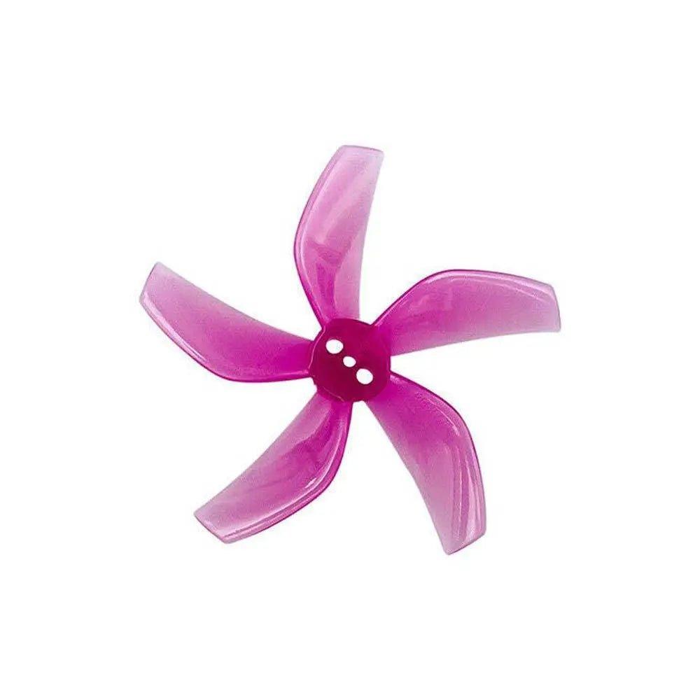 Gemfan D51-5 2020-2 5-Blade 2" for 1.5mm T-Mount Shaft Propellers (8 Pack) - Choose Color at WREKD Co.