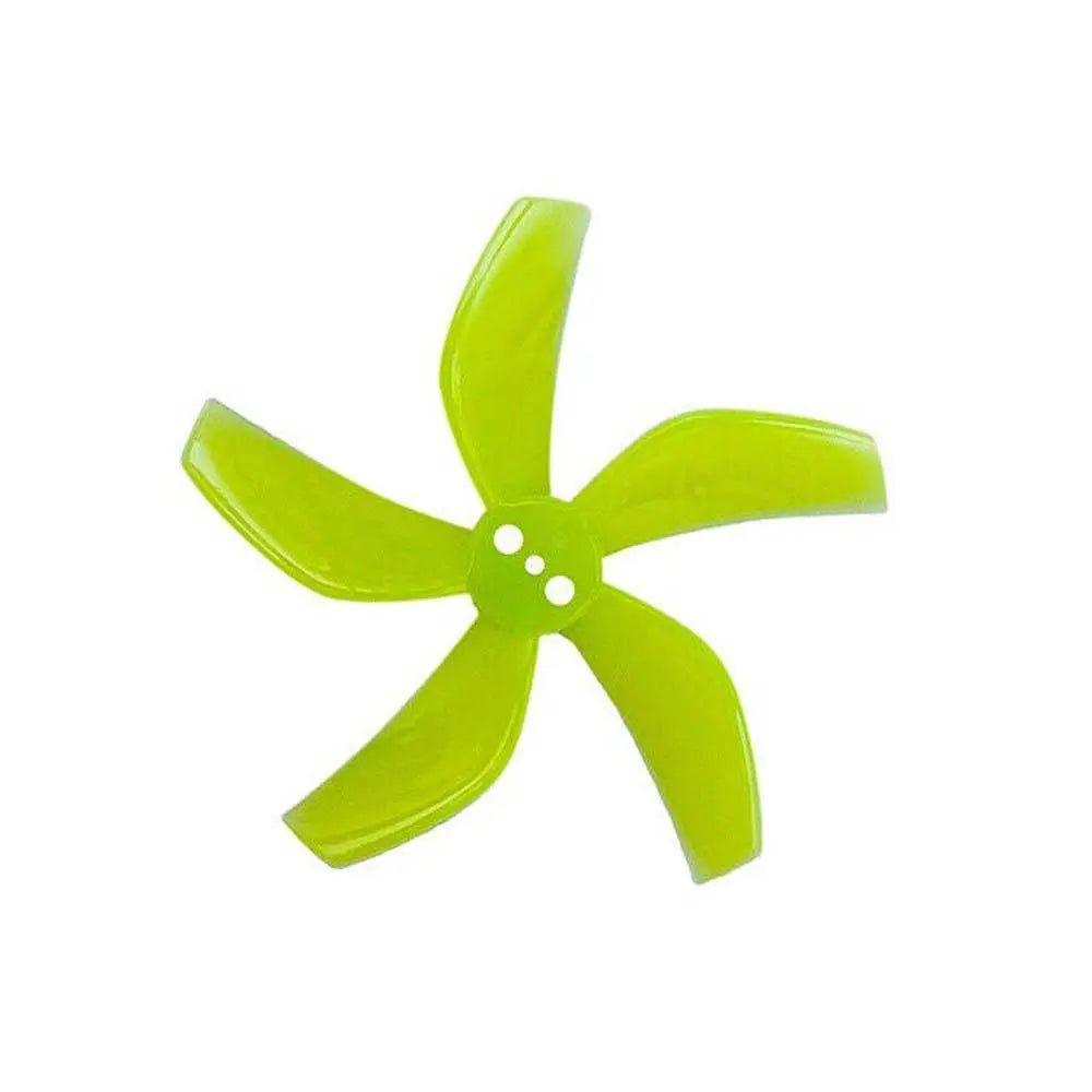 Gemfan D51-5 2020-2 5-Blade 2" for 1.5mm T-Mount Shaft Propellers (8 Pack) - Choose Color at WREKD Co.