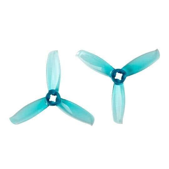 Gemfan WinDancer 3028 Tri-Blade 3" Prop 4 Pack (5mm/1.5mm Mounting) - Choose Your Color at WREKD Co.