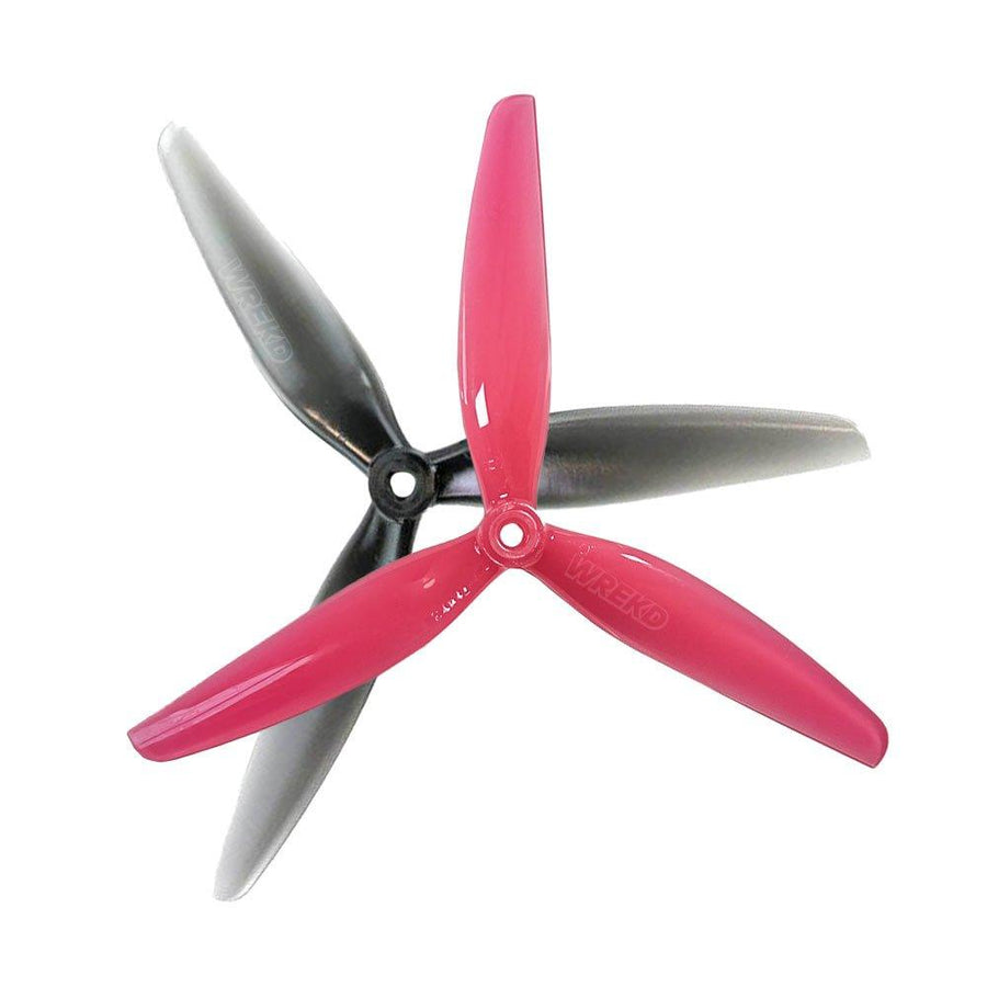 HQProp Durable 7x4x3 Tri-Blade 7" Propeller (2CCW+2CW) - Choose Color at WREKD Co.
