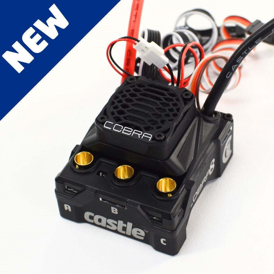Castle Creations Cobra 8 6SBrushless Motor & ESC Combo 2250Kv w/1512 Sensored Motor
