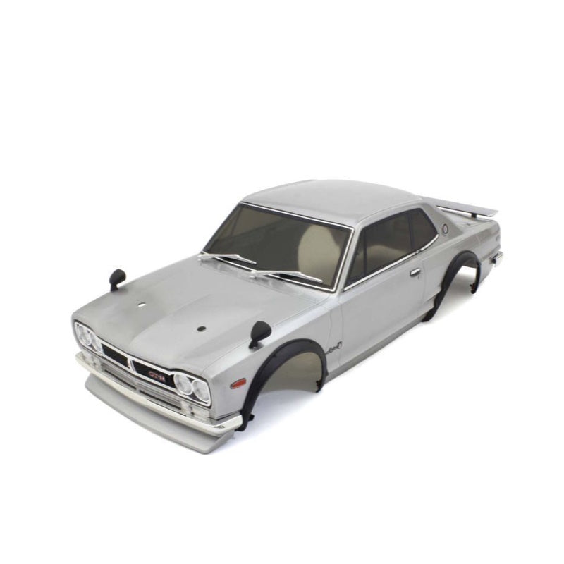 KYOSHO KYOFAB606SL NISSAN SKYLINE 2000GTR KPGC10 TUNED SLIVER DECO BODY SET