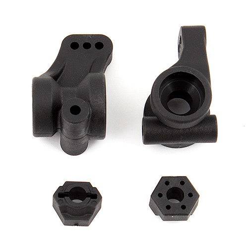 Associated 91418 Rear Hubs and Wheel Hexes DR10 ProSC10 Reflex DB10 Trophy Rat