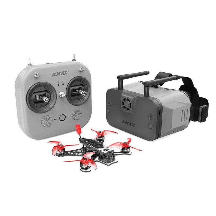 (PRE-ORDEN) EMAX RTF Tinyhawk III Plus Freestyle Ready-to-Fly ELRS 2.4GHz HDZero Kit con gafas, transmisor de radio, baterías, cargador y dron