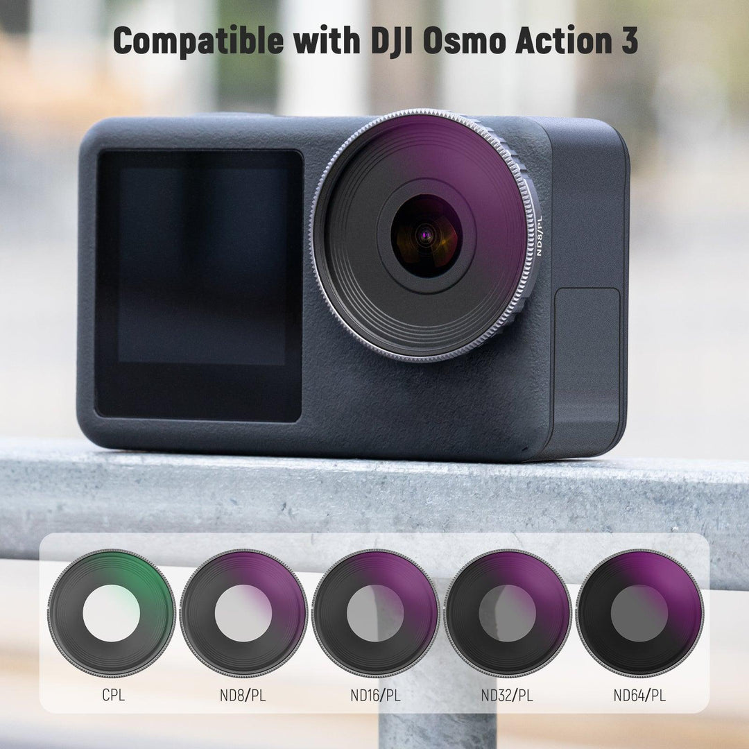 NEEWER ND/CPL Filter Set For DJI Osmo Action 3