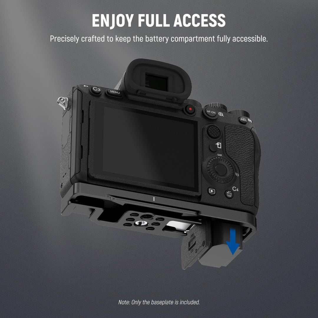 Placa base para cámara NEEWER CA004B para Sony A7 IV A7R IV A7R V A7S III DJI Gimbal 