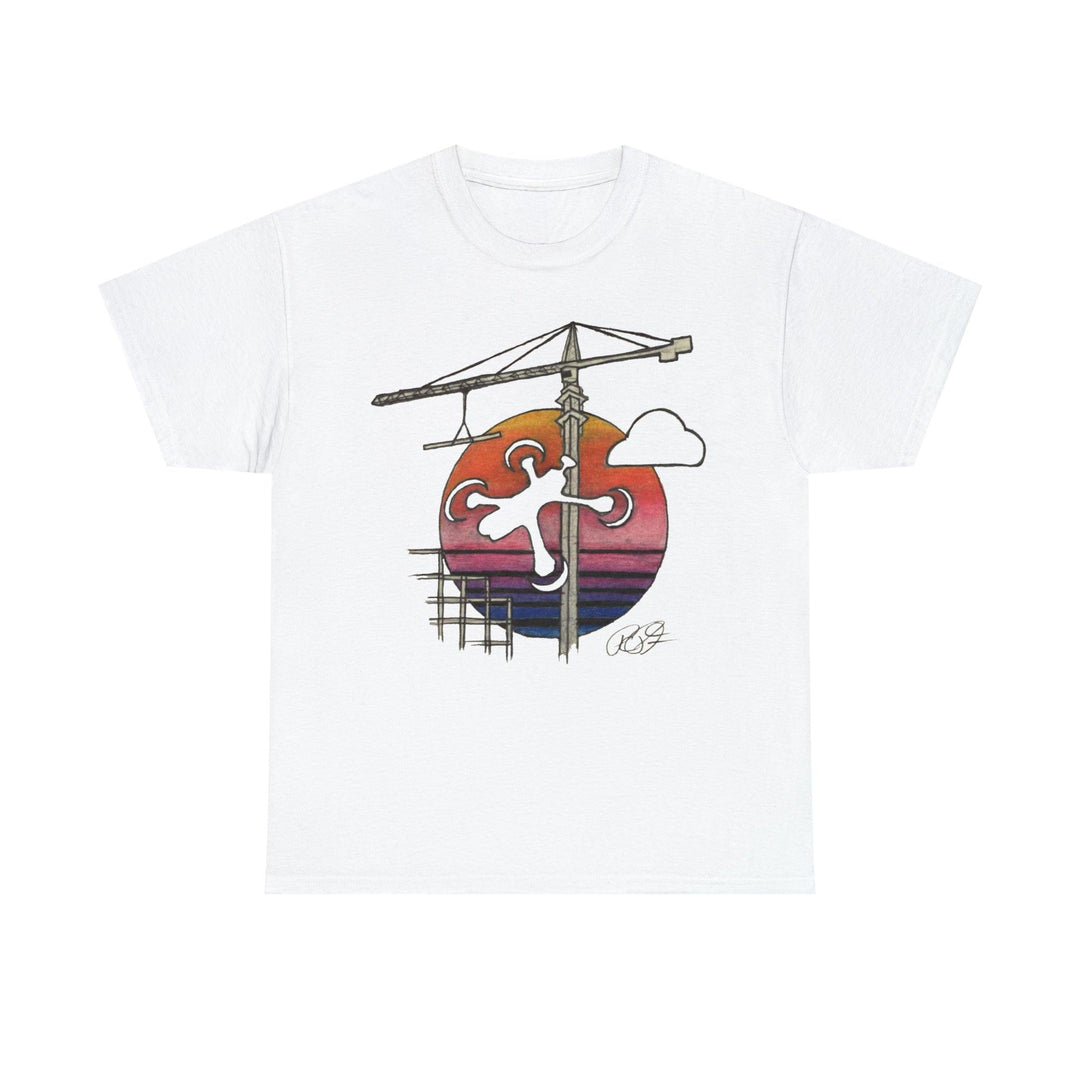 Ripping Cranes - una camiseta con dron FPV