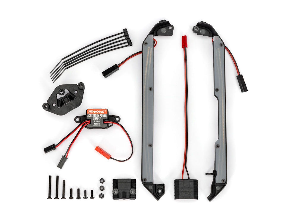 Traxxas 10590-WHT LED Light Set, White, Complete (underbody) (4-Tec Drift)
