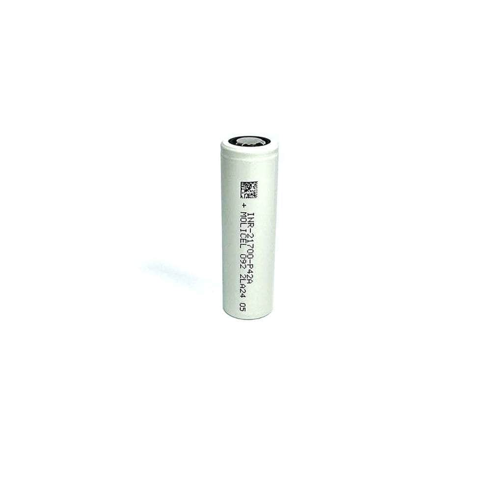Batería de iones de litio Molicel P42A 4200 mAh 21700 (paquete de 2)
