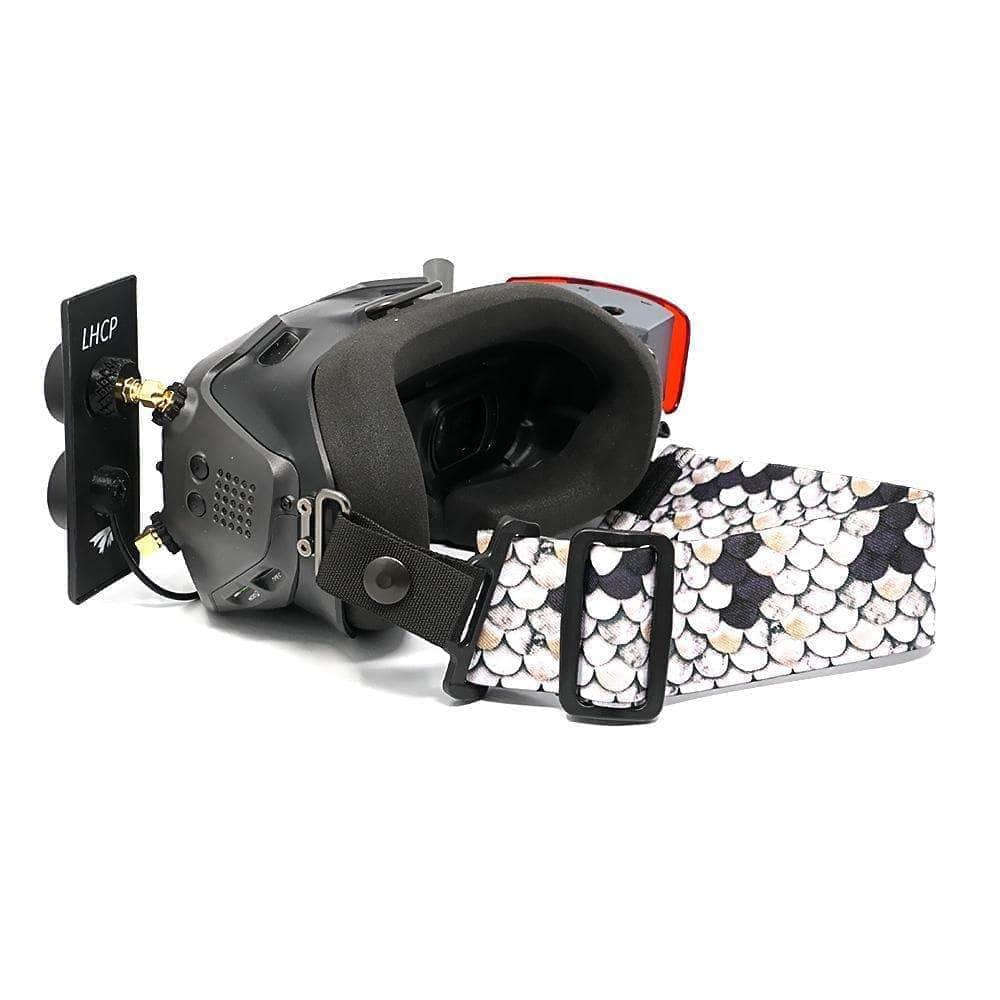 Correa para gafas FPV FatStraps de 2" para Fatshark, Walksnail o DJI: elige tu estilo