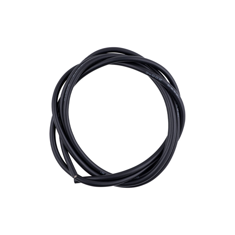 Powerhobby 12AWG RC Silicone Hookup Wire Black 1 Meter
