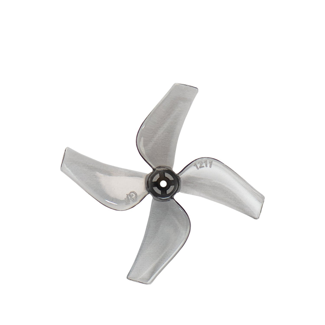 Gemfan 31mm 1211-4 Quad Blade Micro/Whoop Propeller for 1mm Shaft - Choose Color