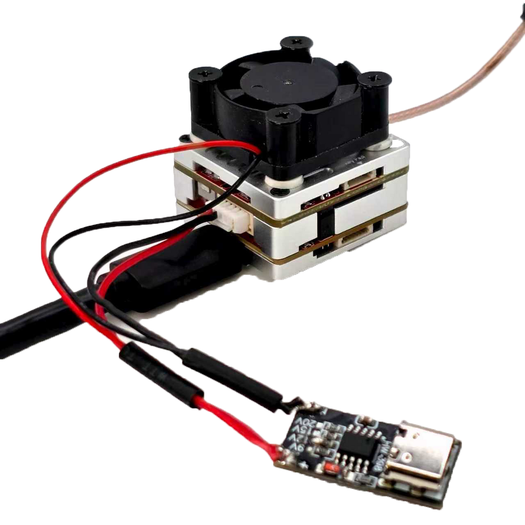HDMI VTX Accessory Kit - Fan and USB-C PD Power Wire Harness