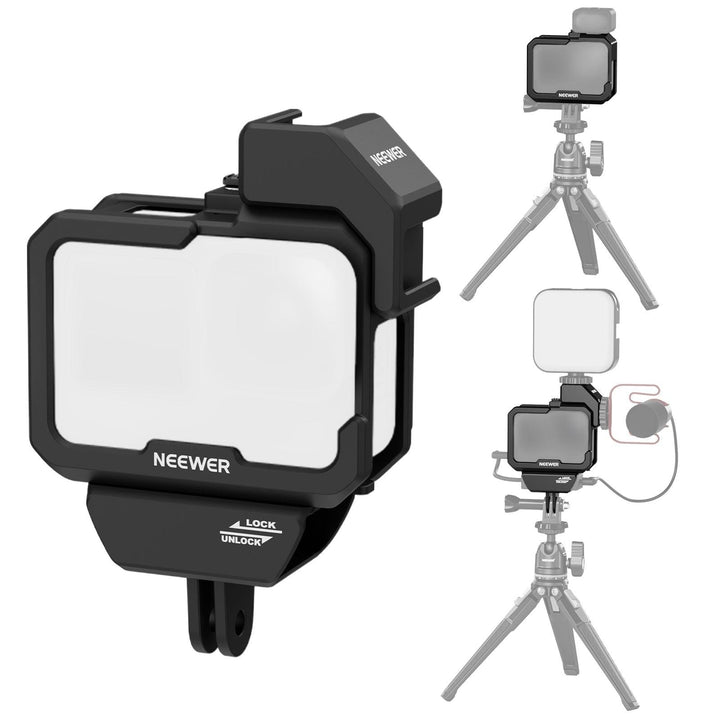 Jaula para equipo de video NEEWER AC007 compatible con GoPro Hero 12 11 10 9 