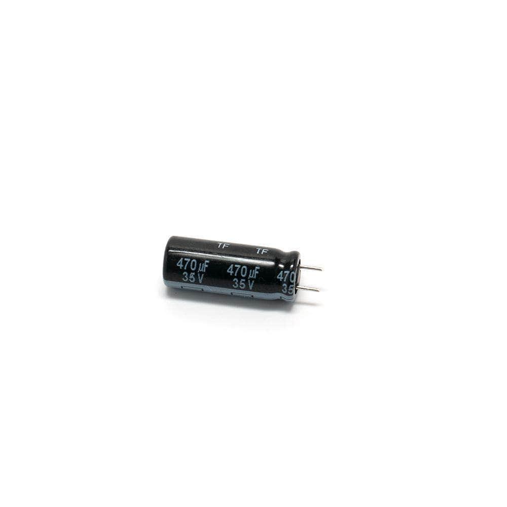 Condensador de baja ESR de 470 uF y 35 V (serie FC) de Panasonic para reducción de ruido ESC (pines cortos)