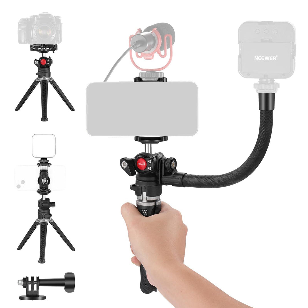 Mini trípode para cámara NEEWER TS006 compatible con GoPro/iPhone 