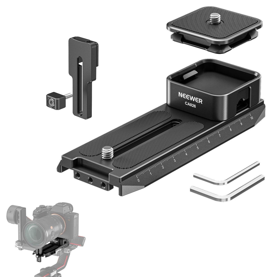 Sistema de liberación rápida NEEWER CA026 para DJI RS 2 RSC 2 RS 3 RS 3 PRO 