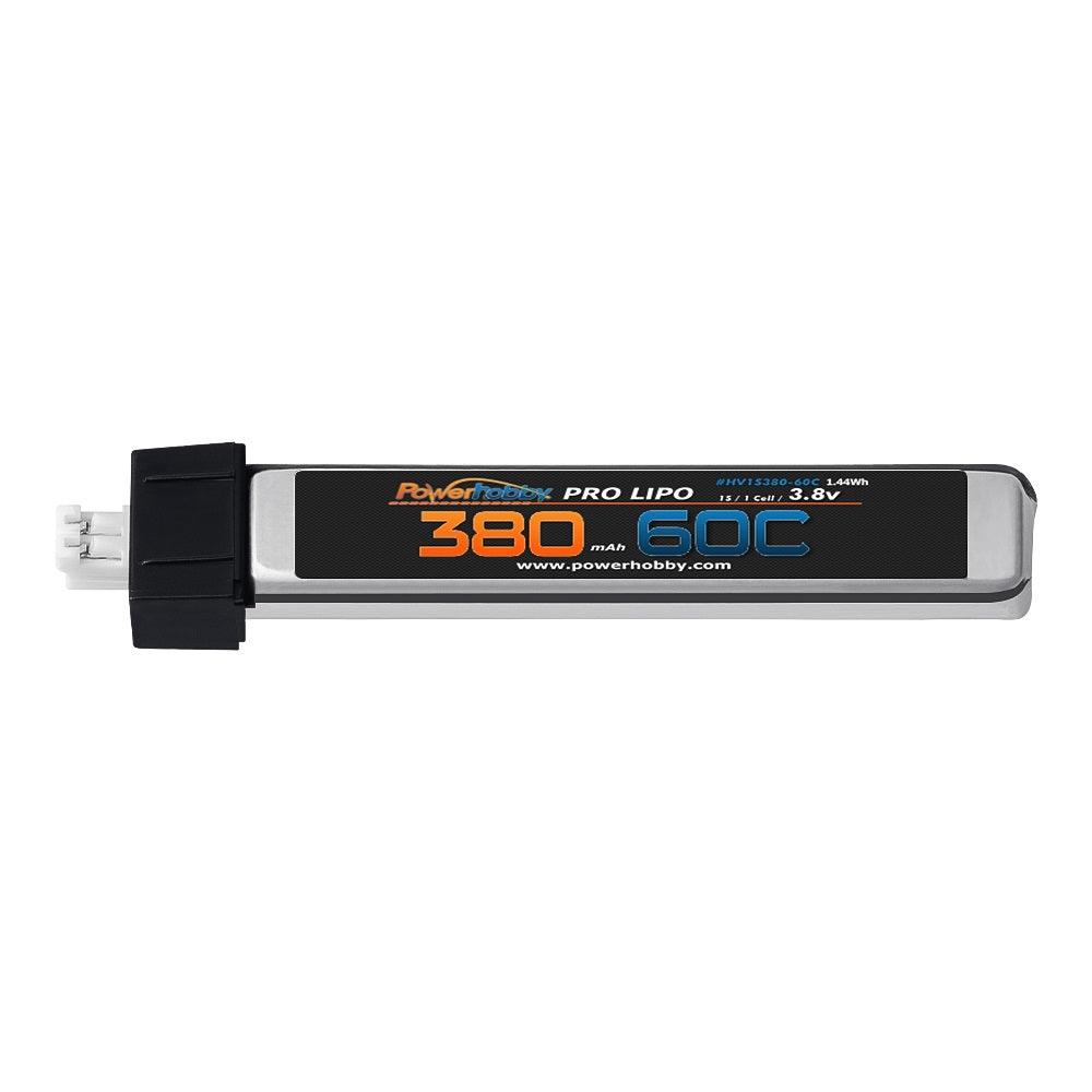 Powerhobby 1s 3.8V HV 380mah 60C Lipo Battery w Molex Plug (4)
