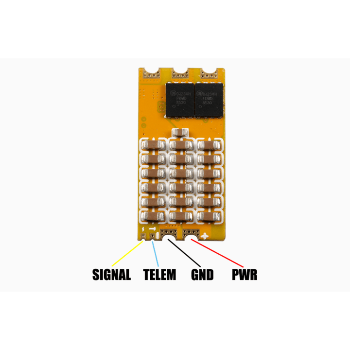 Paquete de 4 ESC NewBeeDrone Smoov de 32 bits, 30 A, 2-6 S, estilo libre