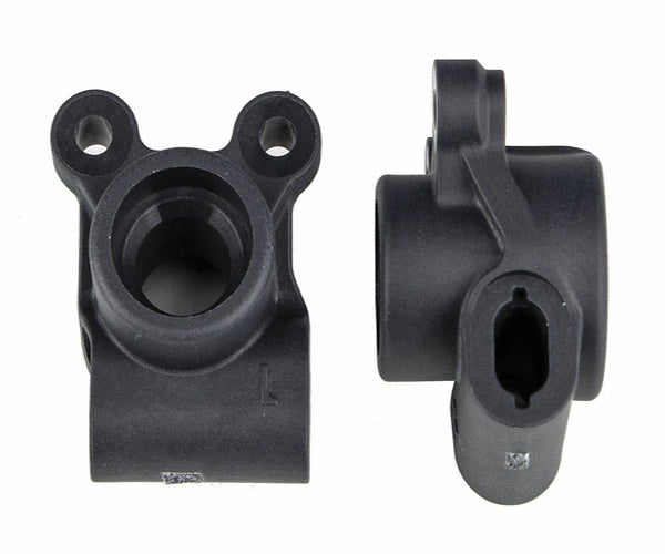 Team Associated ASC91876 RC10B6.2 Factory Team Rear Hubs, Carbon