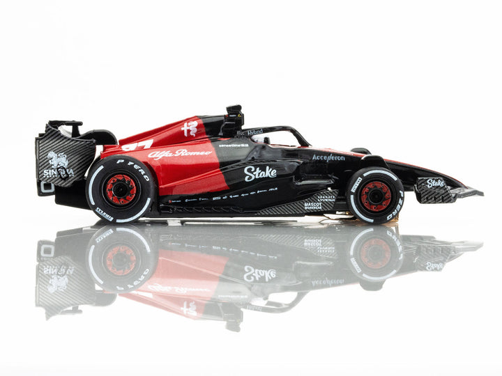 AFX 22083 2023 Alfa Romeo F1 Valterri Bottas #77 HO Scale Slot Car AFX22083