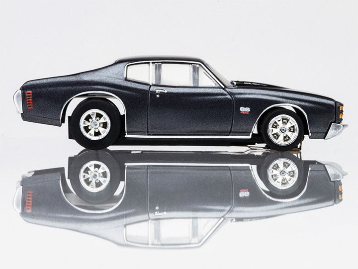AFX 1972 Chevelle SS454 Black 22087 HO Scale Slot Car MegaG  Mega G+