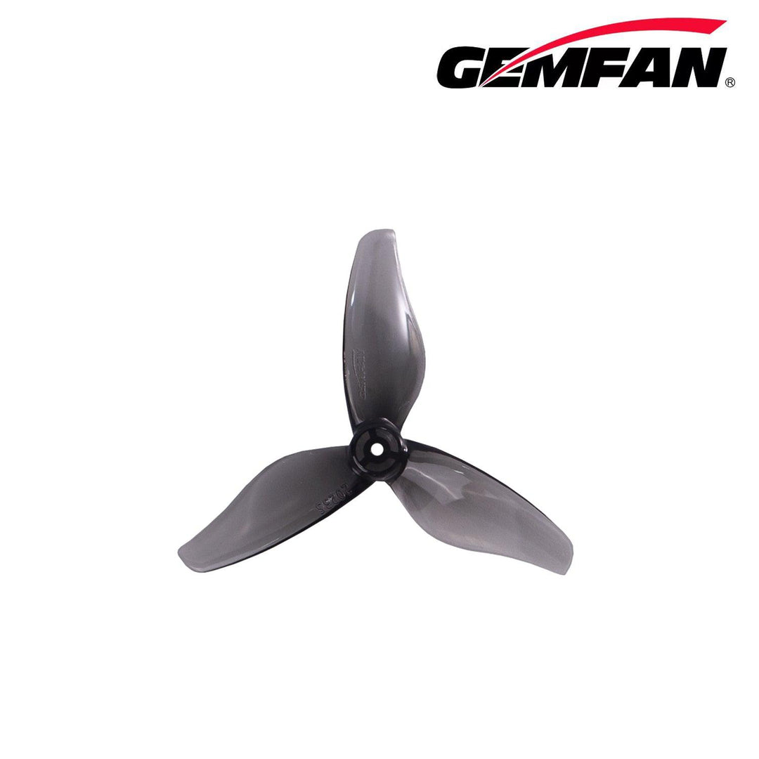 Hélices para dron FPV Gemfan Hurricane 2023S-3/2" Tri-Blade Micro/Whoop para eje de un solo orificio de 1,5 mm (paquete de 8) - Elige el color