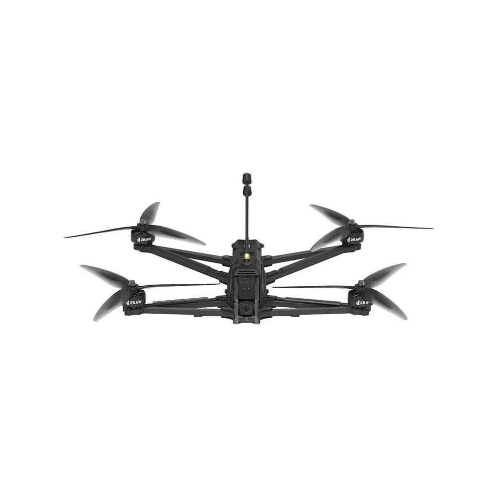 Drone cuadricóptero de largo alcance cinematográfico HD iFlight BNF Helion 10 6S de 10" con unidad aérea DJI O3 y microcámara - ELRS 2,4 GHz (GPS) 