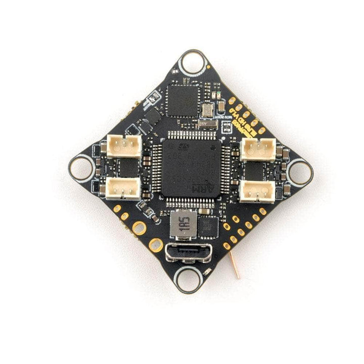 Controlador de vuelo HappyModel CrazyF405 ELRS HD 1-2S AIO Whoop/Toothpick con ESC 4 en 1 de 12 A y 8 bits y receptor ELRS de 2,4 GHz 