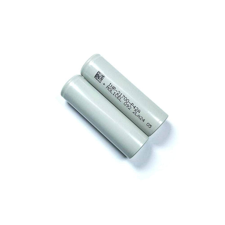 Batería de iones de litio Molicel P42A 4200 mAh 21700 (paquete de 2)