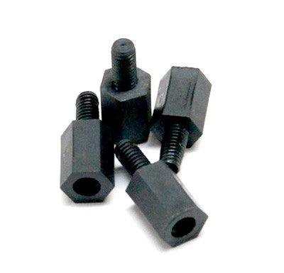 Separador/espaciador de nailon M3 M/F de 6 mm (10 piezas)