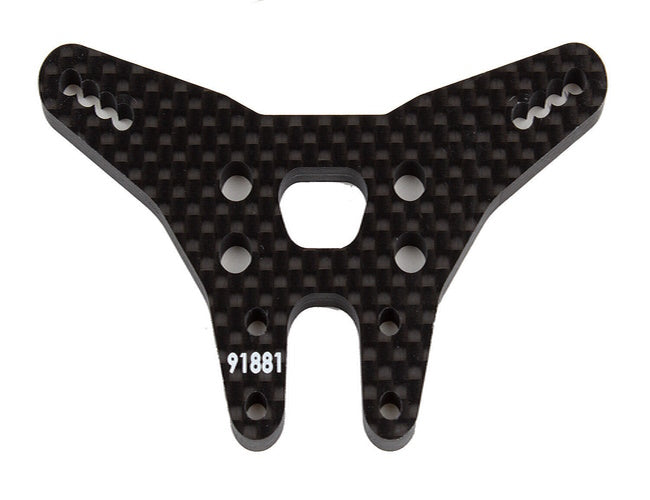 Associated ASC91881 B6.3 B6.4 Rear Shock Tower Carbon Fiber Gullwing Wide