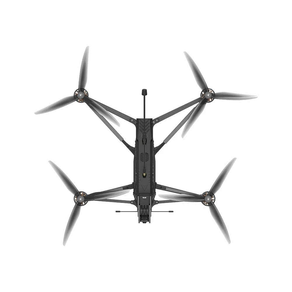 Drone cuadricóptero de largo alcance cinematográfico HD iFlight BNF Helion 10 6S de 10" con unidad aérea DJI O3 y microcámara - ELRS 2,4 GHz (GPS) 